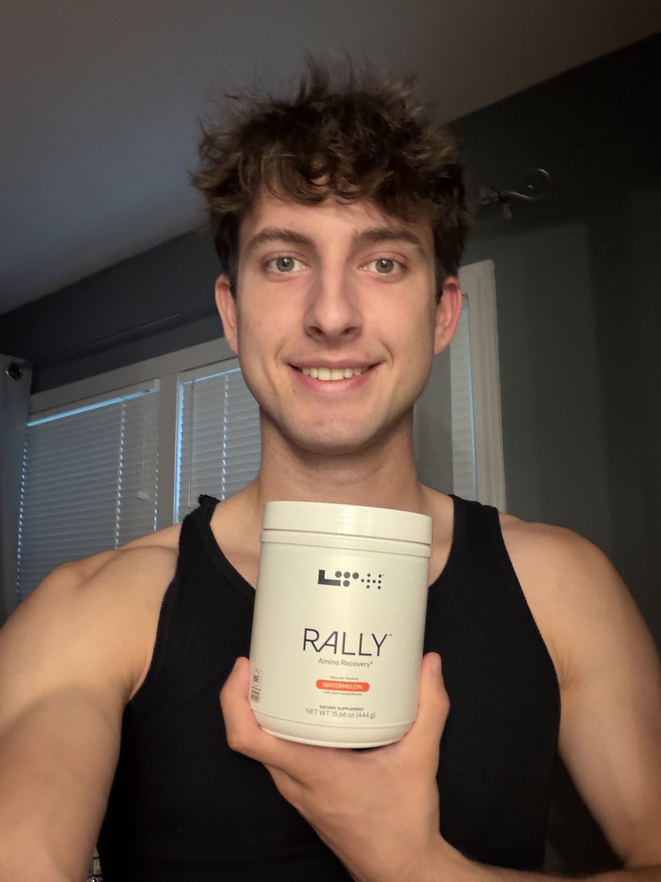 LifeTime RALLY Amino Recovery powder unboxing UGC video cover